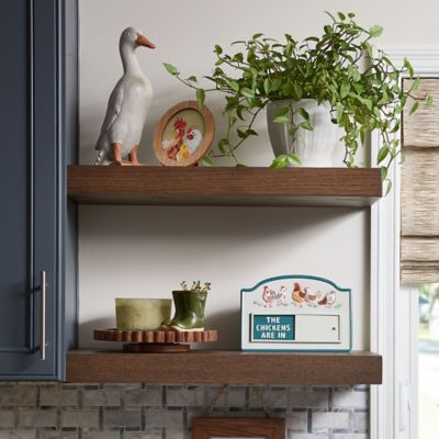 Image showing  Wood Chicken Family Framed Sign, 7 in.