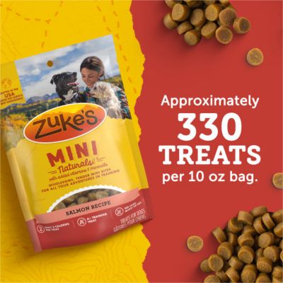 Image showing 6 th Zuke's Mini Naturals Salmon Dog Treats, 6 oz.