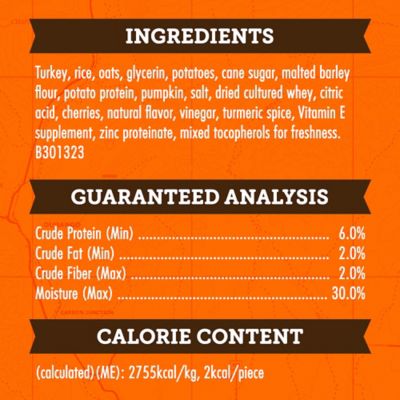 Image showing  Mini Naturals Turkey & Pumpkin Recipe Dog Treats, 5 oz.