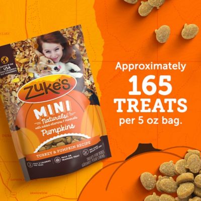 Image showing 6 th Zuke's Mini Naturals Turkey & Pumpkin Recipe Dog Treats, 5 oz.
