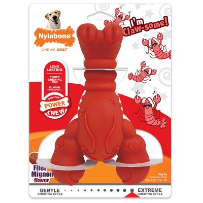 Nylabone Power Chew Lobster Dog Chew Toy