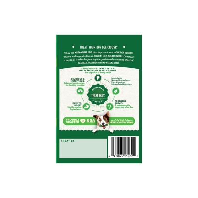 Image showing  Holiday Dental Dog Treats, Petite, 6 oz.