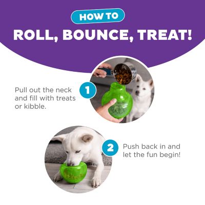 Image showing  Snoop Treat Dispensing Chew Toy, Green