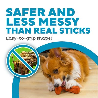 Outward Hound Dogwood Hold & Chew Chewing Toy, Large, Brown