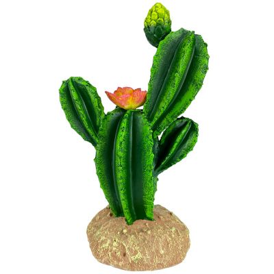 Komodo Flower Cactus Artificial Plant For Reptile Habitat