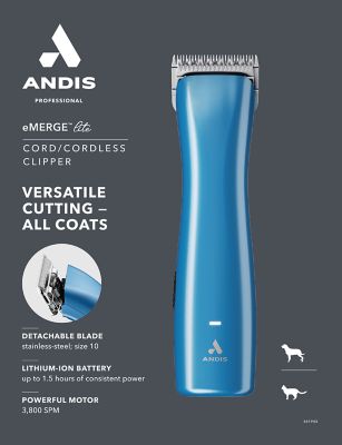 Image showing 5 th Andis Lite Cordless Detachable Blade Clipper