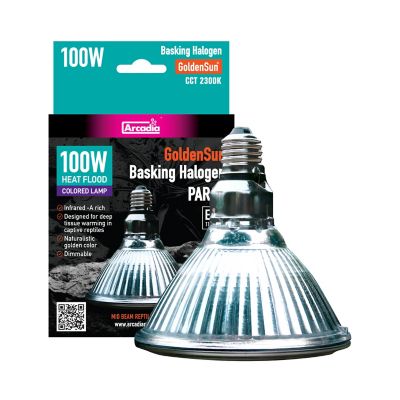 Arcadia 100W Golden Sun Colored Bask Halogen