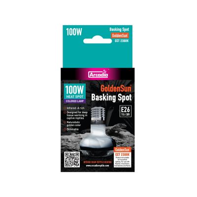 Image showing  100W Golden Sun Colored Bask Spot