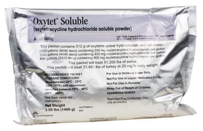 Image showing  (Oxytetracycline Hydrochloride) Soluble Powder