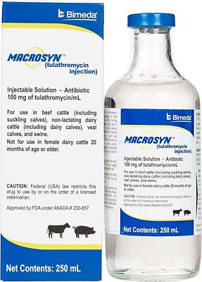 Image showing  (Tulathromycin) Injectable for Cattle and Swine