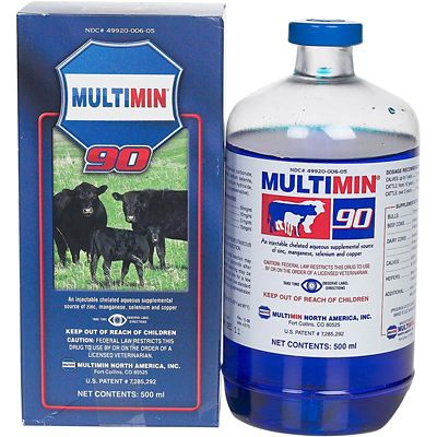 Multimin 90 Injectable for Cattle