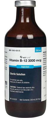 Vitamin B-12 Injection, 3,000 mcg/mL
