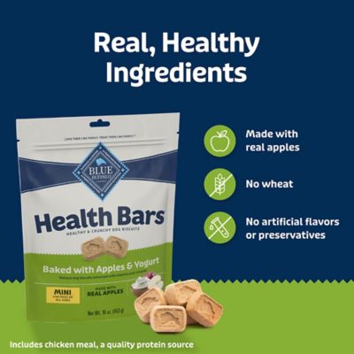 Image showing 5 th Blue Buffalo Mini Health Bars With Apple & Yogurt, 16 oz.