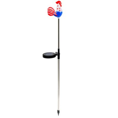 Lux-LandscapeSolar Patriotic Rooster Garden Decor