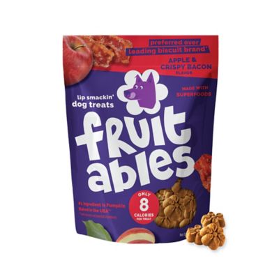 fruitables Baked Crispy Bacon & Apple Dog Treats, 12 oz.