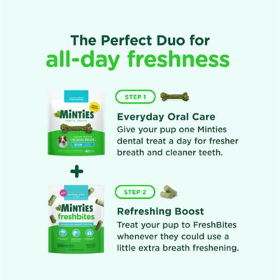 Image showing  FreshBites Soft and Chewy Dental Dog Treats, 10 oz.