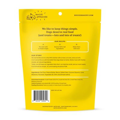 Image showing  Bac'n Nutty Soft & Chewy Dog Treats, 12 oz.