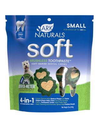 Ark Naturals Soft Brushless Toothpaste, Dog Dental Treat, Small, 12 oz.