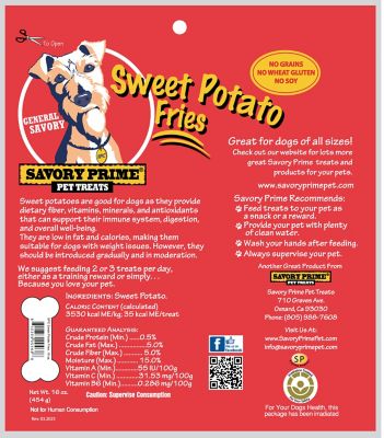 Image showing  Sweet Potato Fries 16 oz.