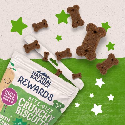 Image showing  Crunchy Biscuits Small Breed Peanut Butter Flavor Dog Treats 8 oz.