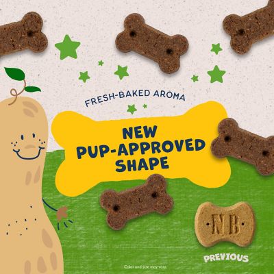 Image showing  Crunchy Biscuits Small Breed Peanut Butter Flavor Dog Treats 8 oz.