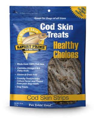 Savory Prime Cod Skin Fish Crunchy Bites 16 oz.