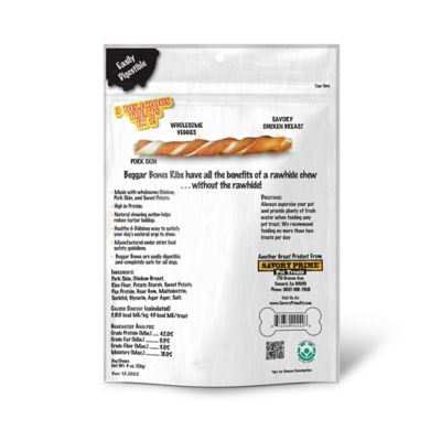 Image showing  Beggar Bones 3In1 Twist Sticks 10/ct