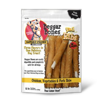 Savory Prime Beggar Bones 3 In 1 Ribs, 12 ct.