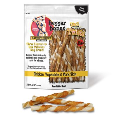 Image showing  Beggar Bones 3 In 1 Twist Sticks, 20 ct.