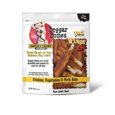Savory Prime Beggar Bones 3In1 Wings 15/Ct