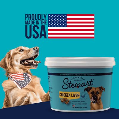 Image showing 3 th Stewart Freeze Dried Chicken Liver, 16.8 oz. Tub