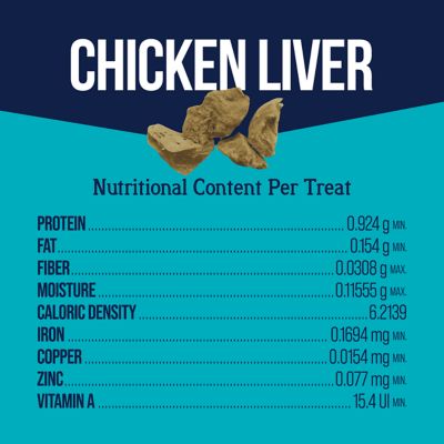 Image showing 5 th Stewart Freeze Dried Chicken Liver, 16.8 oz. Tub