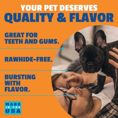 Image showing  Cheese and Bacon Dog Chew