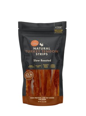Canine Naturals Turkey Tendon Strips, 3 oz.