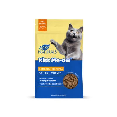 Ark Naturals Kiss Me-Ow Strengthening Dental Chews Tuna, 3 oz.
