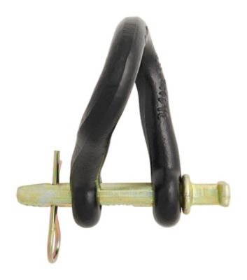 Image showing  3-1/2 in. Twisted Clevis, 3,500 lb. Working Load Limit