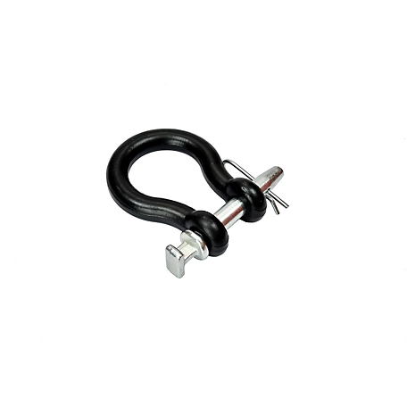 CountyLine 3-1/4 in. Straight Clevis Pin and Clip, Black
