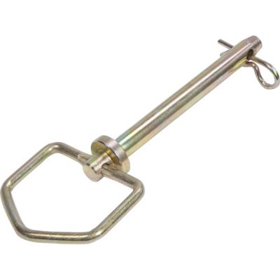 CountyLine 1/2 in. x 5-3/4 in. Swivel Handle Hitch Pin, 4-1/4 in. Usable Pin Length
