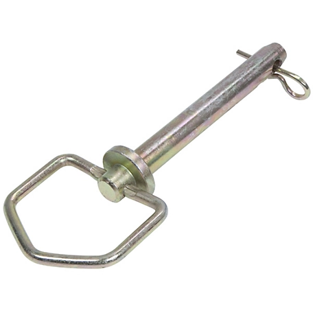 CountyLine 5/8 in. x 5-3/4 in. Swivel Handle Hitch Pin, 4-1/4 in. Usable Pin Length
