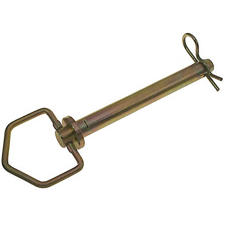 CountyLine 3/4 in. x 7-3/4 in. Swivel Handle Hitch Pin, 6-1/4 in. Usable Pin Length