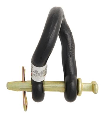 Image showing  3-7/8 in. Twisted Clevis, 4,500 lb. Working Load Limit