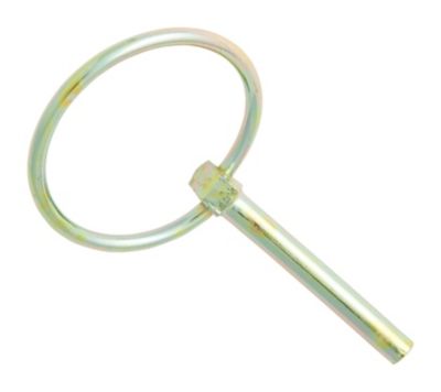 Image showing  1/4 in. Lynch Pins, Yellow Zinc