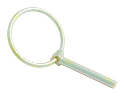 Image showing  1/4 in. Lynch Pins, Yellow Zinc