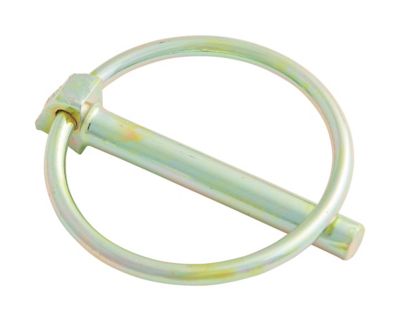 Image showing  1/4 in. Lynch Pins, Yellow Zinc