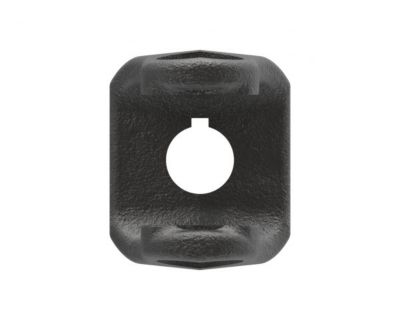 Image showing  3/4 in. Implement Yoke, Round Bore with Keyway and Set Screw