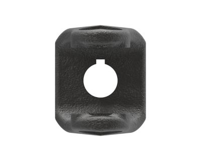 Image showing  7/8 in. Implement Yoke, Round Bore with Keyway and Set Screw