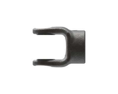 Image showing  1 in. Implement Yoke, Round Bore with Keyway and Set Screw