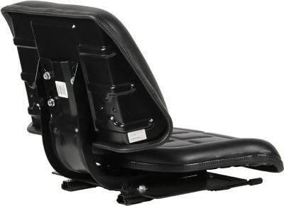 Image showing  16.5 in. Universal Compact Tractor Seat, Black