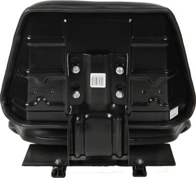 Image showing  16.5 in. Universal Compact Tractor Seat, Black