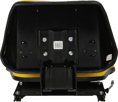 Image showing  Universal Compact Replacement Tractor Seat, Yellow